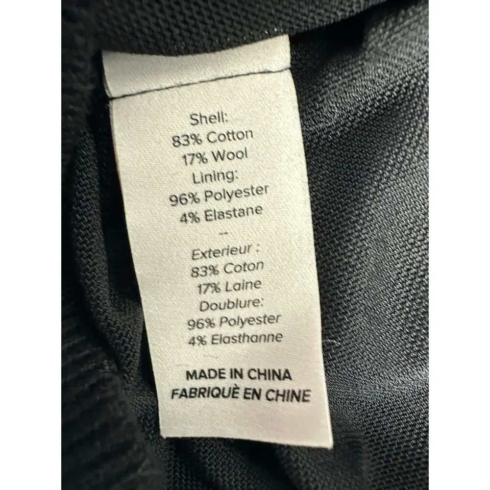 Cinq a Sept Nancy Sequin Cropped Cardigan Sweater Black Party Luxury Glam Small - Picture 6 of 9